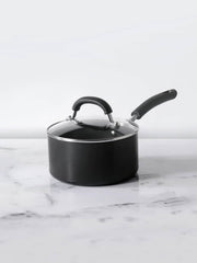 MEYER Black & Transparent Circulon Origins Non-Stick Hard-Anodized Saucepan