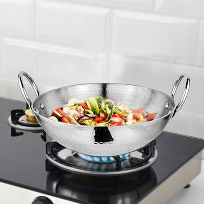 Heavy Weight Hammered Kadhai - 2.5 MM